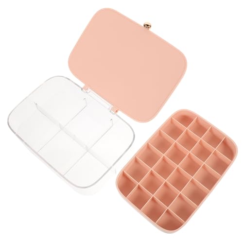 BESPORTBLE Kasten Aufbewahrungsbox für Schmuck Aufbewahrungsboxen Halter Schmuck-Organizer-Ständer Veranstalter reise schmuckschatulle Juwelierorganisator Schmuckkästchen für Damen Abs Rosa BESPORTBLE Kasten Aufbewahrungsbox für Schmuck Aufbewahrungsboxen Halter Schmuck-Organizer-Ständer Veranstalter reise schmuckschatulle Juwelierorganisator Schmuckkästchen für Damen Abs Rosa von BESPORTBLE