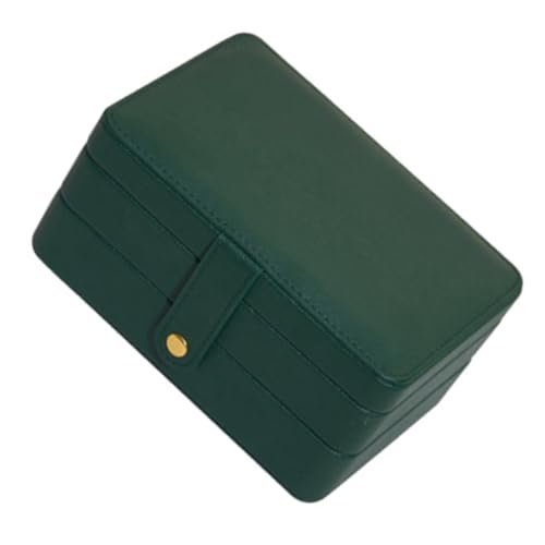 BESPORTBLE Kasten Schmuckkästchen reise schmuckschatulle reisender schmuckhalter Doppelschicht Schmucktablett Aufbewahrungsbox für Schmuck Schmuck-Organizer für Reisen PU-Leder Dunkelgrün BESPORTBLE Kasten Schmuckkästchen reise schmuckschatulle reisender schmuckhalter Doppelschicht Schmucktablett Aufbewahrungsbox für Schmuck Schmuck-Organizer für Reisen PU-Leder Dunkelgrün von BESPORTBLE