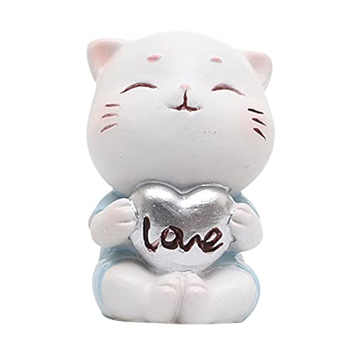 BESPORTBLE Katzenmotiv Kuchen Dekoration Entzückender Harz Cake Topper für Katzenliebhaber Deko für Partys und Besondere Anlässe Langlebig und Farbenfroh Perfektes von BESPORTBLE