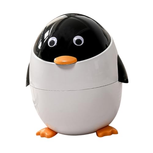BESPORTBLE Kawaii Mülleimer mit Deckel Niedlicher Pinguin Abfalleimer für Schlafzimmer Küchen und Wohnräume Großer Müllbehälter für Effektive Abfallbewirtschaftung BESPORTBLE Kawaii Mülleimer mit Deckel Niedlicher Pinguin Abfalleimer für Schlafzimmer Küchen und Wohnräume Großer Müllbehälter für Effektive Abfallbewirtschaftung von BESPORTBLE