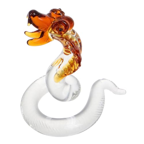 BESPORTBLE Kleine Glasfigur Königskobra Handgefertigte Dekoration Für Ornament Für Wohnzimmer Elegante Schlange Statue BESPORTBLE Kleine Glasfigur Königskobra Handgefertigte Dekoration Für Ornament Für Wohnzimmer Elegante Schlange Statue von BESPORTBLE