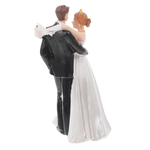 BESPORTBLE Kuchen Topper Figur Für Hochzeitsfeiern Multifunktionale Hochzeitsdekoration Für Brautpaare von BESPORTBLE