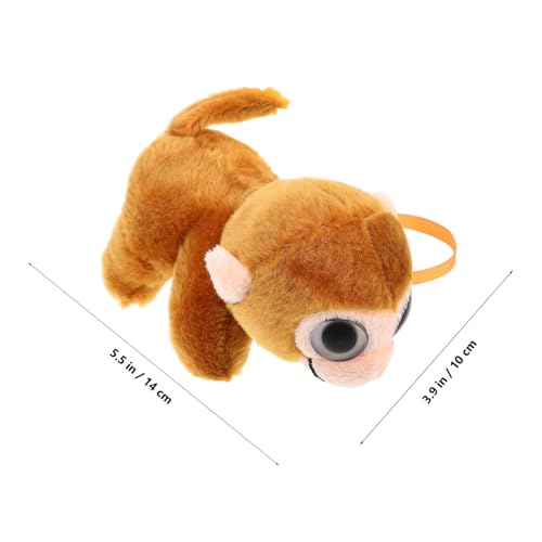 BESPORTBLE Kuscheltier Magnetisches Schulterplüschtier Affe Niedliches Plüschspielzeug für Cosplay Kostümpartys Accessoire für Schulveranstaltungen Sicherer Magnetverschluss Vielseitig BESPORTBLE Kuscheltier Magnetisches Schulterplüschtier Affe Niedliches Plüschspielzeug für Cosplay Kostümpartys Accessoire für Schulveranstaltungen Sicherer Magnetverschluss Vielseitig von BESPORTBLE