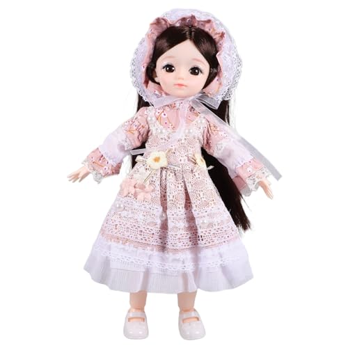 BESPORTBLE Lolita Style Puppe unser Kleidung verbunden Mädchen klein leuchtende Spielzeuge Prinzessin Actionfiguren Kunststoff von BESPORTBLE