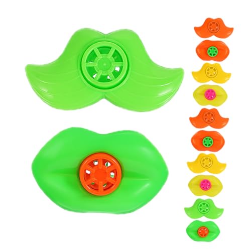 BESPORTBLE Lustiges Pfeifspielzeug mit Lippen und Schnurrbart Whistles Bunte Partygeräuschmacher Langlebig als Pinata Füller und Party Accessoire für Erwachsene BESPORTBLE Lustiges Pfeifspielzeug mit Lippen und Schnurrbart Whistles Bunte Partygeräuschmacher Langlebig als Pinata Füller und Party Accessoire für Erwachsene von BESPORTBLE