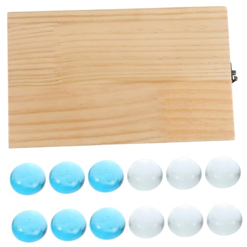 BESPORTBLE Mancala-perlen Holz Brettspiel Spielzeug Für Junge Mädchen Und Erwachsene Mancala-Spiel Aus Holz Mit Afrikanischen Edelsteinen von BESPORTBLE
