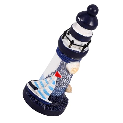 BESPORTBLE Maritimer Mini Aus Holz Hohe Nautische Leuchtturmfigur Für Schreibtisch Mediterrane Dekoration Wohnzimmer Büro BESPORTBLE Maritimer Mini Aus Holz Hohe Nautische Leuchtturmfigur Für Schreibtisch Mediterrane Dekoration Wohnzimmer Büro von BESPORTBLE