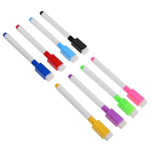 BESPORTBLE Mini-Marker Für Radiergummi Magnetische Flüssigtintenmarker Löschbare Marker Für Tafel Whiteboard Kühlschrank Message Board Nass Abwischbarer Marker von BESPORTBLE
