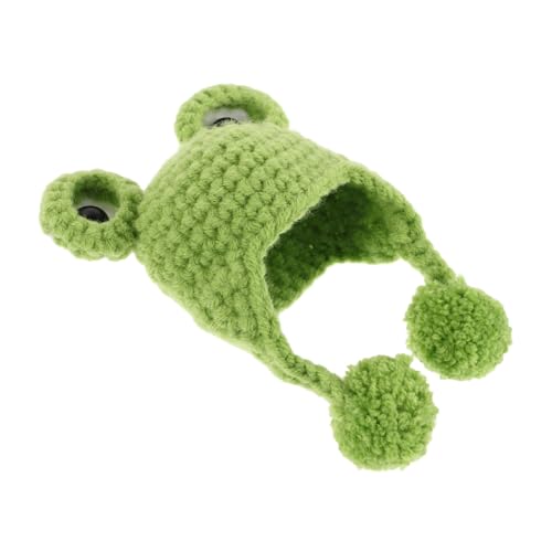 BESPORTBLE Mini Puppenhüte aus Wolle Süße Gestrickte Mützen für Puppen Cartoon Design für Bastelprojekte Geburtstagsfeiern und Puppenhaus Dekorationen Handgefertigt aus Weichem von BESPORTBLE