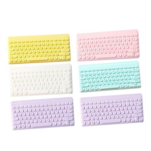 BESPORTBLE Mini-Tastatur-Charms Tastenkappen Für Geldbörsen-Charms Kunstprojekte von BESPORTBLE