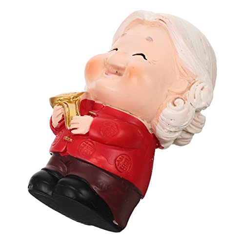 BESPORTBLE Miniaturstatue Für Kuchendekoration Traditioneller Chinesischer Kuchen Schmuck Cupcake Dekoration Für Feierlichkeiten von BESPORTBLE