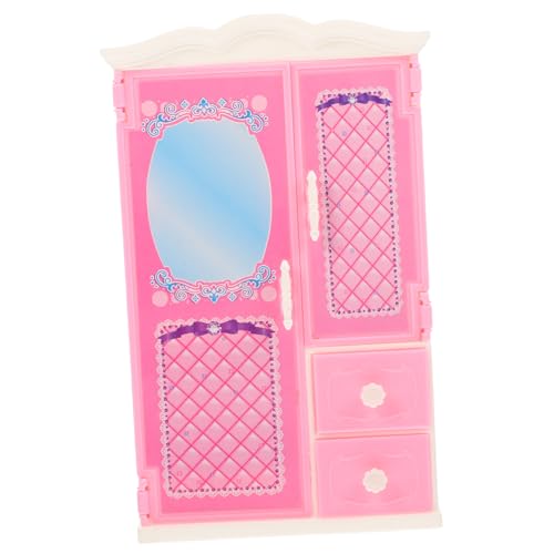 BESPORTBLE Modell Für Puppenhaus Mini Plastik Garderobe Für Puppen Puppenhaus Zubehör Doppeltür Für Puppen Kleidung BESPORTBLE Modell Für Puppenhaus Mini Plastik Garderobe Für Puppen Puppenhaus Zubehör Doppeltür Für Puppen Kleidung von BESPORTBLE