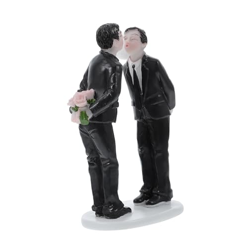 BESPORTBLE Moderne Cupcake Topper Figur Für Gleichgeschlechtliche Kreative Kuchenspieße Und Kuchendekoration Rustikales Kuchenornament Aus Hochwertigem Harz BESPORTBLE Moderne Cupcake Topper Figur Für Gleichgeschlechtliche Kreative Kuchenspieße Und Kuchendekoration Rustikales Kuchenornament Aus Hochwertigem Harz von BESPORTBLE