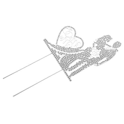 BESPORTBLE Mr Mrs Hochzeit Cake Topper Silberfarben Dekorativer Tortenstecker Braut Bräutigam Party Cupcake Deko Tortendekoration für Hochzeiten und Bridal Shower BESPORTBLE Mr Mrs Hochzeit Cake Topper Silberfarben Dekorativer Tortenstecker Braut Bräutigam Party Cupcake Deko Tortendekoration für Hochzeiten und Bridal Shower von BESPORTBLE