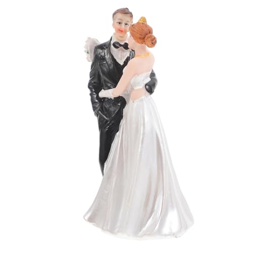 BESPORTBLE Multifunktionale Und Kuchendekoration Delikates Hochzeitsdekor Figurine Für Hochzeitsfeiern Brautpaar Torte Topper BESPORTBLE Multifunktionale Und Kuchendekoration Delikates Hochzeitsdekor Figurine Für Hochzeitsfeiern Brautpaar Torte Topper von BESPORTBLE