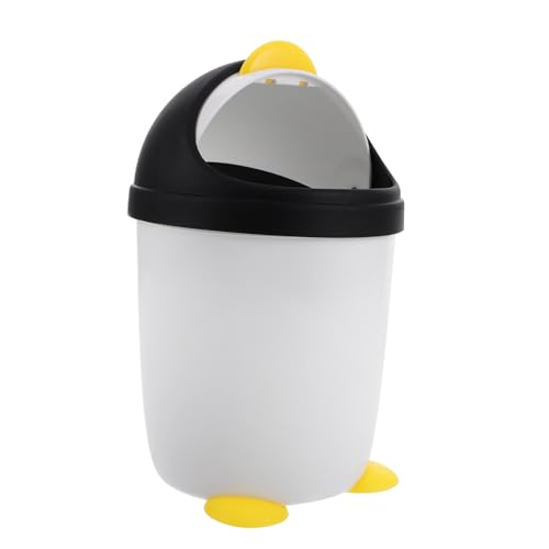 BESPORTBLE Niedlicher Pinguin Kleiner Abfalleimer Schreibtisch-mülleimer Für Jungen Und Mädchen Tragbarer Badezimmer-mülleimer Pädagogisches Werkzeug Leicht Zu Reinigen BESPORTBLE Niedlicher Pinguin Kleiner Abfalleimer Schreibtisch-mülleimer Für Jungen Und Mädchen Tragbarer Badezimmer-mülleimer Pädagogisches Werkzeug Leicht Zu Reinigen von BESPORTBLE