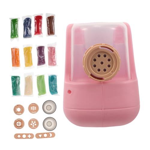 BESPORTBLE Nudelmaschine mit Bunter Modelliermasse Manueller Teig-extruder Kreatives DIY Küchen-spielset für Jungen und Mädchen Fördert Fantasie und Motorische Fähigkeiten BESPORTBLE Nudelmaschine mit Bunter Modelliermasse Manueller Teig-extruder Kreatives DIY Küchen-spielset für Jungen und Mädchen Fördert Fantasie und Motorische Fähigkeiten von BESPORTBLE