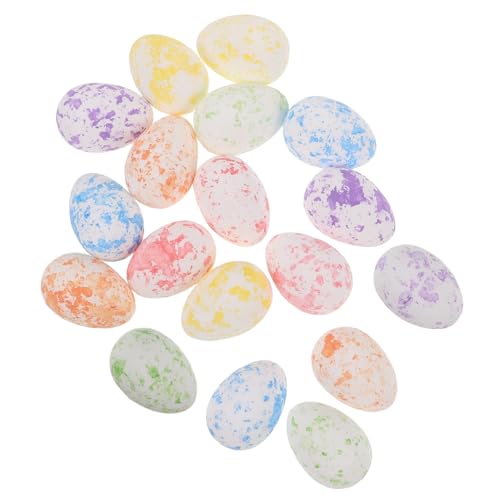 BESPORTBLE Osterdekoration Mini Schaumstoff Eier für Diy Bastelprojekte Festliche Simulationseier für Ostern Einfache und Kreative Dekoration für Fröhliche Feiern Tüte mit Farbigen Eiern BESPORTBLE Osterdekoration Mini Schaumstoff Eier für Diy Bastelprojekte Festliche Simulationseier für Ostern Einfache und Kreative Dekoration für Fröhliche Feiern Tüte mit Farbigen Eiern von BESPORTBLE