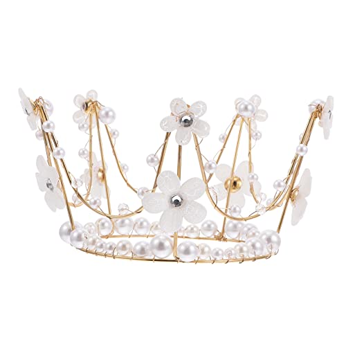 BESPORTBLE Perlen Kronen Tortenstecker Elegante Party Deko Hochwertiges Cake Topper Zubehör für Geburtstagstorten Umweltfreundlich und Langlebig Geeignet für Festliche Anlässe und BESPORTBLE Perlen Kronen Tortenstecker Elegante Party Deko Hochwertiges Cake Topper Zubehör für Geburtstagstorten Umweltfreundlich und Langlebig Geeignet für Festliche Anlässe und von BESPORTBLE