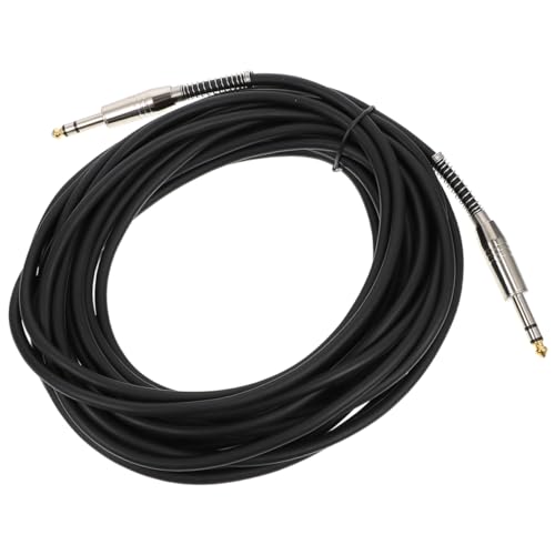 BESPORTBLE Professionelles Audiokabel für Gitarre Flexibles und Langlebiges Kabel mit Vergoldeten Steckern Geeignet für Mikrofone und Lautsprecher Schwarz BESPORTBLE Professionelles Audiokabel für Gitarre Flexibles und Langlebiges Kabel mit Vergoldeten Steckern Geeignet für Mikrofone und Lautsprecher Schwarz von BESPORTBLE