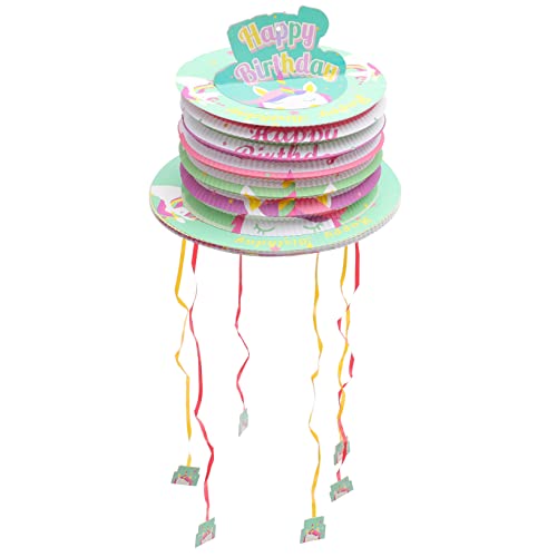 BESPORTBLE Pull Pinata Einhorn Partyspielzeug Handgefertigt aus Dekorative Laterne für Kindergeburtstag mit Überraschungsfüllung Geeignet für Festival und Lustiger Spielspaß für Drinnen und BESPORTBLE Pull Pinata Einhorn Partyspielzeug Handgefertigt aus Dekorative Laterne für Kindergeburtstag mit Überraschungsfüllung Geeignet für Festival und Lustiger Spielspaß für Drinnen und von BESPORTBLE