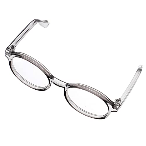 BESPORTBLE Puppenbrille für Puppen Exklusive Dekorative Brillen mit Blauem Lichtfilter für Puppenkostüme und Kreative Bastelprojekte Transparentes Design von BESPORTBLE