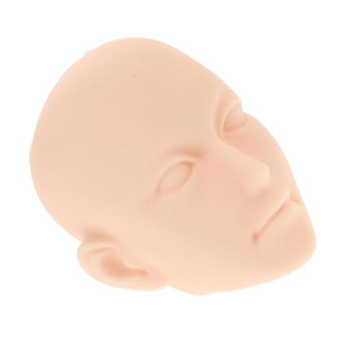 BESPORTBLE Puppenkopf Zum Basteln Kunststoff Make Up Übungskopf Für Puppenherstellung Für Schmink Und Bastelprojekte Partygeschenke Zur Babyparty Modellierkopf Für Kreative von BESPORTBLE