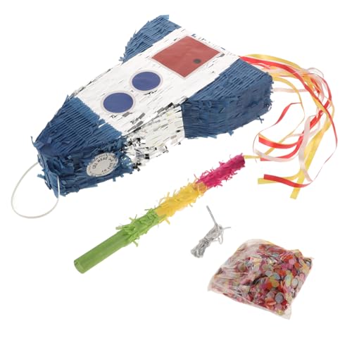 BESPORTBLE Raketen Pinata Für Kindergeburtstag Mit Weltraum Motto Kreative Partyspiele Und Dekorationen Für Astronauten Themenfeiern Füllung Nicht Enthalten BESPORTBLE Raketen Pinata Für Kindergeburtstag Mit Weltraum Motto Kreative Partyspiele Und Dekorationen Für Astronauten Themenfeiern Füllung Nicht Enthalten von BESPORTBLE