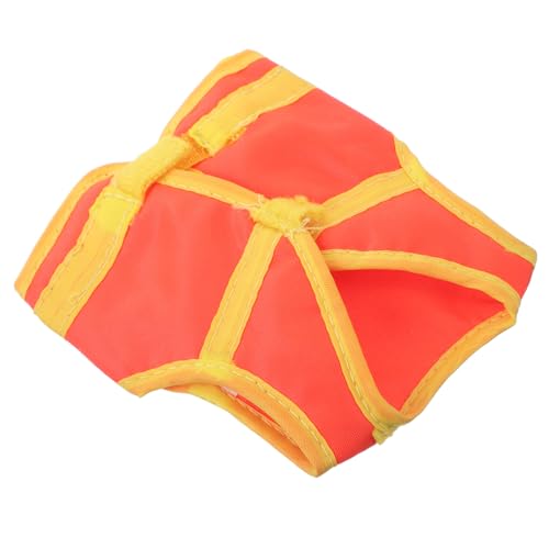 BESPORTBLE Reflective Vest für Bjd Puppen Realistische Kleidung für Actionfiguren und Spielzeugpuppen Multifunktionale Accessoires für Verspielte Szenarien Orange von BESPORTBLE