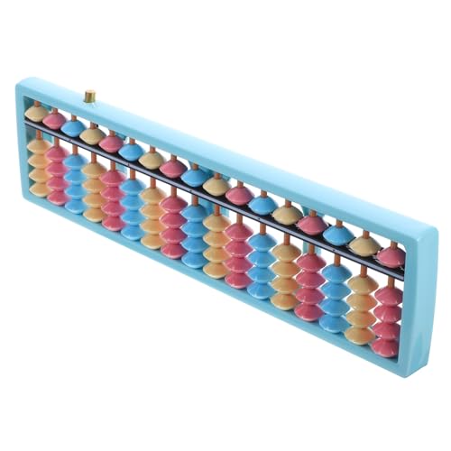 BESPORTBLE Retro Abacus Für Junge Mädchen Farbige Kunststoffperlen Lernspielzeug Rechenfähigkeiten Und Geistigen Entwicklung Für Schule Und Zuhause von BESPORTBLE