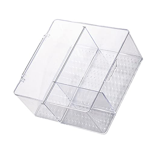 BESPORTBLE Schmuck Aufbewahrungsbox Transparente Fachstruktur Unterteilte Schmuckschatulle für Ohrringe Armbänder Langlebig Komfortabel für Schmuck BESPORTBLE Schmuck Aufbewahrungsbox Transparente Fachstruktur Unterteilte Schmuckschatulle für Ohrringe Armbänder Langlebig Komfortabel für Schmuck von BESPORTBLE