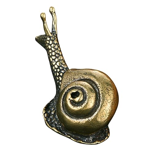 BESPORTBLE Schneckenschmuck aus reinem Kupfer Miniatur-Schnecken-Dekor Desktop-Ornament aus Metall Vintage Schneckenskulptur Schneckendekoration für zu Hause Bürodekoration Wohnkultur fest BESPORTBLE Schneckenschmuck aus reinem Kupfer Miniatur-Schnecken-Dekor Desktop-Ornament aus Metall Vintage Schneckenskulptur Schneckendekoration für zu Hause Bürodekoration Wohnkultur fest von BESPORTBLE