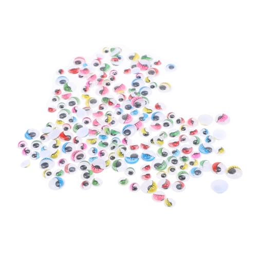 BESPORTBLE Selbstklebende Bunte Wackelaugen mit Wimpern Kunststoff Eyeball Sticker für DIY Bastelarbeiten Puppenaugen Aufkleber Geeignet für Scrapbooking und Zubehör BESPORTBLE Selbstklebende Bunte Wackelaugen mit Wimpern Kunststoff Eyeball Sticker für DIY Bastelarbeiten Puppenaugen Aufkleber Geeignet für Scrapbooking und Zubehör von BESPORTBLE