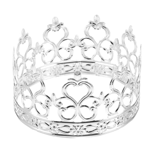 BESPORTBLE Silber Kuchen Topper Mini Tiara Tortenaufsatz für Hochzeit und Party Dekoration für Kuchen Sicheres Material BESPORTBLE Silber Kuchen Topper Mini Tiara Tortenaufsatz für Hochzeit und Party Dekoration für Kuchen Sicheres Material von BESPORTBLE