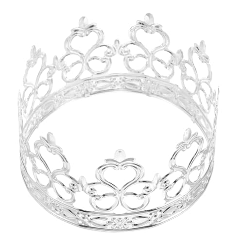BESPORTBLE Silberner Kronen Kuchenaufsatz für Hochzeiten und Geburtstagsfeiern Elegante Mini Tiara Kuchendekoration für Torten BESPORTBLE Silberner Kronen Kuchenaufsatz für Hochzeiten und Geburtstagsfeiern Elegante Mini Tiara Kuchendekoration für Torten von BESPORTBLE