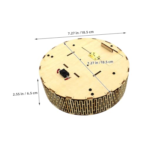 BESPORTBLE Stem DIY Modellbausatz für Holzbausatz Roboter Saugroboter Pädagogisches Wissenschafts und Technik Experimentierset Kreatives Lernspielzeug ohne Batterien BESPORTBLE Stem DIY Modellbausatz für Holzbausatz Roboter Saugroboter Pädagogisches Wissenschafts und Technik Experimentierset Kreatives Lernspielzeug ohne Batterien von BESPORTBLE