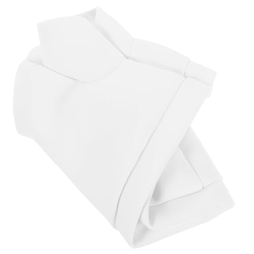BESPORTBLE Sublimations T Shirt für Plüschtiere Weißes Bären Outfit für DIY Puppen Kuscheltier Kleidung Zubehör Weiche Pflegeleichte Materialien für Kreative Projekte von BESPORTBLE