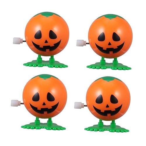 BESPORTBLE Teiliges Aufziehspielzeug Niedliche Springende Kürbisse aus Robustem Mechanisches Halloween für Lustiger Wind Up Spaß mit Geräuscheffekt als Halloween Mitgebsel von BESPORTBLE