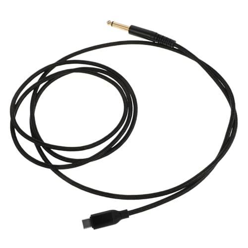 BESPORTBLE USB Type C zu Gitarren Audiokabel mit Integriertem Chip Stabil Langlebig Plug And Play für Elektrische Gitarre und Aufnahme Kompatibel mit USB C Geräten von BESPORTBLE