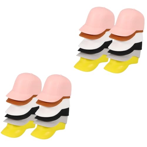 BESPORTBLE UV-Schutz Sommerhut Für Babys - 12 Mini Puppenhüte Perfekte Mini Baseballkappen Aus Kunststoff Für Kreative Bastelprojekte Und Puppen Kostüme BESPORTBLE UV-Schutz Sommerhut Für Babys - 12 Mini Puppenhüte Perfekte Mini Baseballkappen Aus Kunststoff Für Kreative Bastelprojekte Und Puppen Kostüme von BESPORTBLE