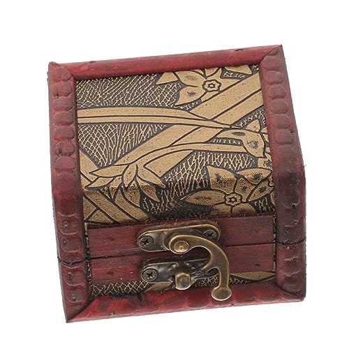 BESPORTBLE Vintage Schmuckschatulle Retro Aufbewahrungsbox für Schmuck Truhe Kompakte Geschenkschachtel für Ringe Armbänder Leichtem Langlebigem Material BESPORTBLE Vintage Schmuckschatulle Retro Aufbewahrungsbox für Schmuck Truhe Kompakte Geschenkschachtel für Ringe Armbänder Leichtem Langlebigem Material von BESPORTBLE