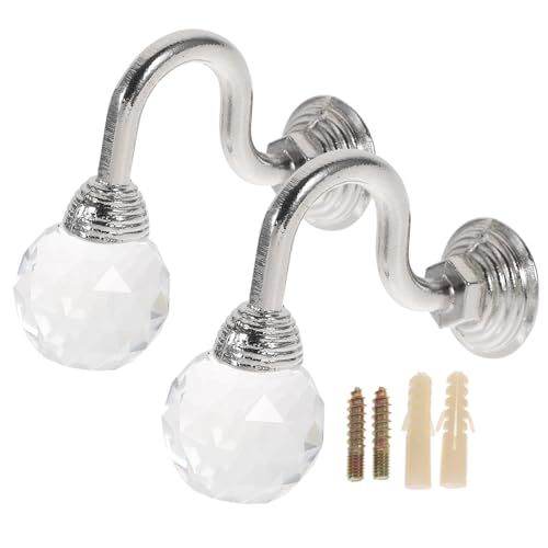 BESPORTBLE Vorhanghalter Aus Metall Vorhang Raffhalter Haken Wandmontierte Gardinenhalter Wand Montage Haken Vorhang, für Kleidung Hut Regenschirm 2 Stück BESPORTBLE Vorhanghalter Aus Metall Vorhang Raffhalter Haken Wandmontierte Gardinenhalter Wand Montage Haken Vorhang, für Kleidung Hut Regenschirm 2 Stück von BESPORTBLE