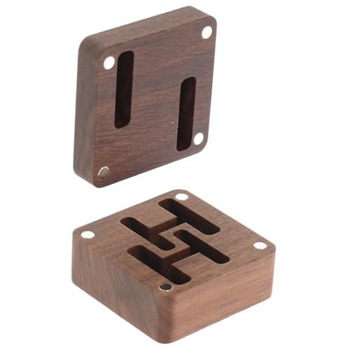 BESPORTBLE Walnuss Holzbox Manschettenknöpfe Aufbewahrung mit Magnetverschluss Quadratisch Vielseitig als Krawattenklammer Box Schmuck Organizer für Ringe und Accessoires Reiseetui BESPORTBLE Walnuss Holzbox Manschettenknöpfe Aufbewahrung mit Magnetverschluss Quadratisch Vielseitig als Krawattenklammer Box Schmuck Organizer für Ringe und Accessoires Reiseetui von BESPORTBLE