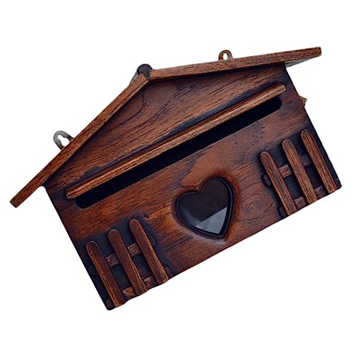 BESPORTBLE Wandmontierter Holzbriefkasten Mit Schloss – Rustikaler Vintage Briefkasten Für Vorschläge Und Spenden – Ideal Für Und Garten – Sichere Kiste Für Geld Und Kommentare BESPORTBLE Wandmontierter Holzbriefkasten Mit Schloss – Rustikaler Vintage Briefkasten Für Vorschläge Und Spenden – Ideal Für Und Garten – Sichere Kiste Für Geld Und Kommentare von BESPORTBLE