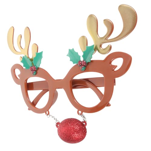 BESPORTBLE Weihnachtliche Partybrille mit Kreativen Weihnachtsmotiven Bunte Deko Gläser für Erwachsene Festlicher Foto Requisit Langlebiges Material für Weihnachtsfeiern und BESPORTBLE Weihnachtliche Partybrille mit Kreativen Weihnachtsmotiven Bunte Deko Gläser für Erwachsene Festlicher Foto Requisit Langlebiges Material für Weihnachtsfeiern und von BESPORTBLE