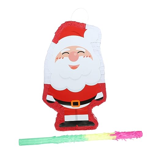 BESPORTBLE Weihnachtliche Pinata mit Traditionellem Weihnachtsmann Design Gefüllt mit Süßigkeiten Leichte Dekoration für Party und Festliche Kindergeburtstagsfeier BESPORTBLE Weihnachtliche Pinata mit Traditionellem Weihnachtsmann Design Gefüllt mit Süßigkeiten Leichte Dekoration für Party und Festliche Kindergeburtstagsfeier von BESPORTBLE