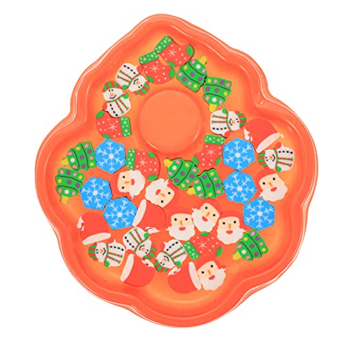 BESPORTBLE Weihnachtliche Radiergummis Für Weihnachtsformgummis Niedliche Motive Wie Weihnachtsmann Und Schneemann Schülerversorgung Und Geschenkidee von BESPORTBLE