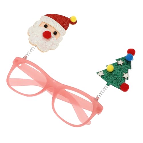 BESPORTBLE Weihnachtsbrillen mit Schneemann und Weihnachtsmann Glitzernde Partybrillen für Familienfeiern Leichte Leuchtende Weihnachtsdeko Brille für Festliche Fotos und Lange BESPORTBLE Weihnachtsbrillen mit Schneemann und Weihnachtsmann Glitzernde Partybrillen für Familienfeiern Leichte Leuchtende Weihnachtsdeko Brille für Festliche Fotos und Lange von BESPORTBLE
