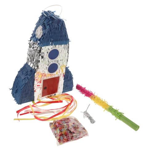 BESPORTBLE Weltraum Pinata Für Kindergeburtstag Raketen Pinata Mit Füllung Für Süßigkeiten Kreatives Partyspiel Für Jungen Und Zubehör Für Mottopartys BESPORTBLE Weltraum Pinata Für Kindergeburtstag Raketen Pinata Mit Füllung Für Süßigkeiten Kreatives Partyspiel Für Jungen Und Zubehör Für Mottopartys von BESPORTBLE