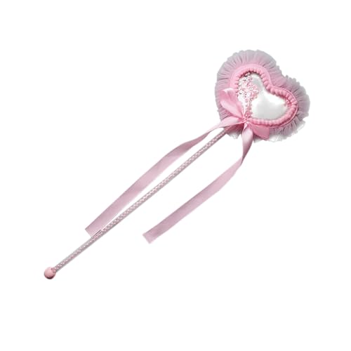 BESPORTBLE Zauberstab Herz mit Pailletten und Rosa Tassel Glitzernde Fee Stab für Kleine Mädchen Geburtstag Cosplay und Prinzessinnen Party Sicheres Material Magisches Party Accessoire BESPORTBLE Zauberstab Herz mit Pailletten und Rosa Tassel Glitzernde Fee Stab für Kleine Mädchen Geburtstag Cosplay und Prinzessinnen Party Sicheres Material Magisches Party Accessoire von BESPORTBLE